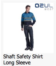 Long sleeve safety shirt